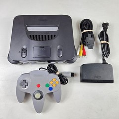 Nintendo 64 N64 Console w/ Controller Upgraded Joystick & Cables Complete Tested